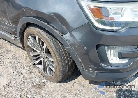 2016 Ford Explorer Platinum из США, поврежденный, VIN 1FM5K8HT8GGC38883